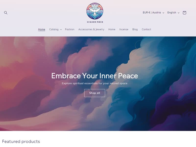 HigherPiece Online Shop